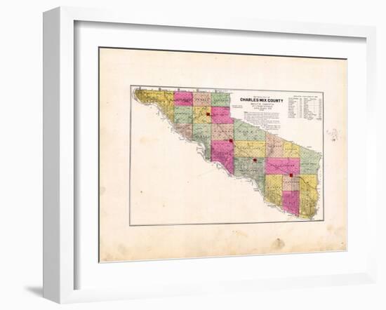 1906, Charles County, South Dakota, United States-null-Framed Giclee Print