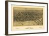 1906 Coney Island Map-N. Harbick-Framed Art Print