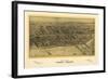1906 Coney Island Map-N. Harbick-Framed Art Print