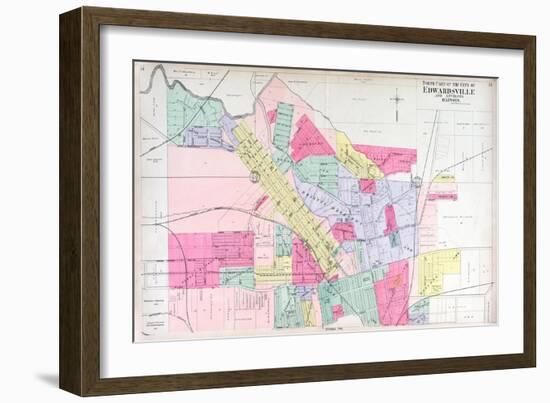 1906, Edwardsville - North, Illinois, United States-null-Framed Giclee Print