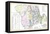 1906, Essex County Map, New Jersey, United States-null-Framed Stretched Canvas
