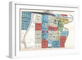 1906, Fargo - Part C, North Dakota, United States-null-Framed Giclee Print