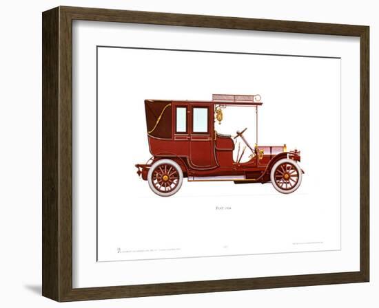 1906 Fiat-null-Framed Art Print