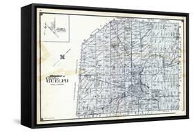 1906, Guelph Township, Hartfield Village, Canada-null-Framed Stretched Canvas