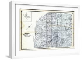 1906, Guelph Township, Hartfield Village, Canada-null-Framed Giclee Print