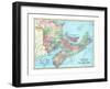 1906, New Brunswick, Nova Scotia, And Prince Edward Island - Provinces-null-Framed Giclee Print