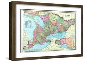 1906, Ontario, Canada-null-Framed Giclee Print