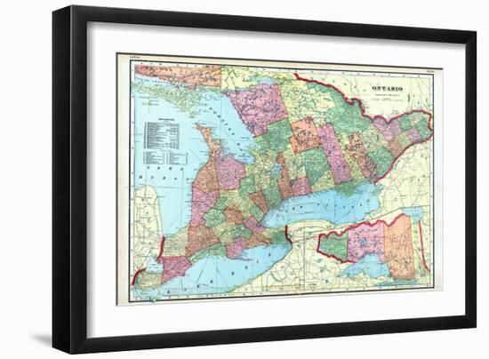 1906, Ontario, Canada-null-Framed Giclee Print