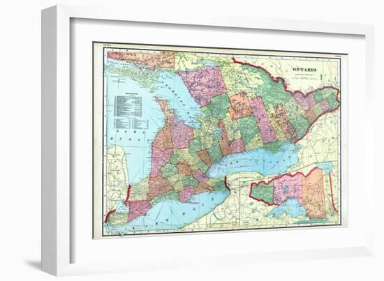 1906, Ontario, Canada-null-Framed Giclee Print