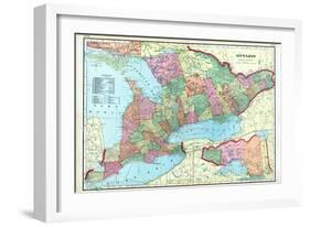 1906, Ontario, Canada-null-Framed Giclee Print