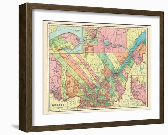 1906, Quebec, Montreal, Canada-null-Framed Giclee Print