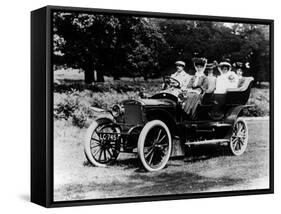 1906 Thornycroft 30 Hp Car, (C1906)-null-Framed Stretched Canvas