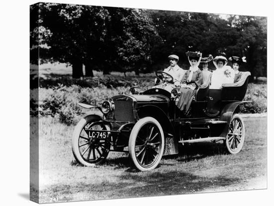 1906 Thornycroft 30 Hp Car, (C1906)-null-Stretched Canvas