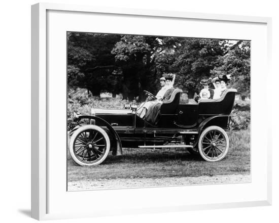 1906 Thornycroft 30 Hp Car, (C1906)--Framed Photographic Print