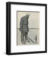 1906, Tsar, How Tall...!-null-Framed Art Print