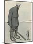 1906, Tsar, How Tall...!-null-Mounted Art Print