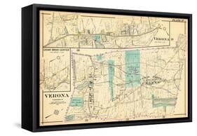 1906, Verona, Cedar Grove, New Jersey, United States-null-Framed Stretched Canvas