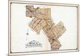 1906, Wellington County Map, Canada-null-Mounted Giclee Print