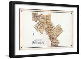 1906, Wellington County Map, Canada-null-Framed Giclee Print