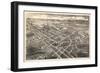 1907, Hickory Bird's Eye View, North Carolina, United States-null-Framed Giclee Print