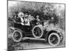 1907 Mercedes with Occupants in Edwardian Dress-null-Mounted Premium Photographic Print