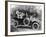 1907 Mercedes with Occupants in Edwardian Dress-null-Framed Photographic Print