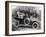 1907 Mercedes with Occupants in Edwardian Dress-null-Framed Photographic Print