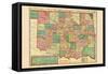 1907, Oklahoma and Indian Territory, Oklahoma, United States-null-Framed Stretched Canvas