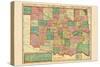 1907, Oklahoma and Indian Territory, Oklahoma, United States-null-Stretched Canvas