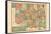 1907, Oklahoma and Indian Territory, Oklahoma, United States-null-Framed Stretched Canvas