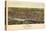 1907, Philadelphia Manayunk - Bird`s Eye View, Pennsylvania, United States-null-Stretched Canvas