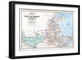 1907, Quincy, Massachusetts, United States-null-Framed Giclee Print