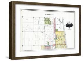 1908, Kenosha City, Wisconsin, United States-null-Framed Giclee Print