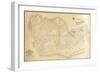 1908, Key West Wall Map from 1829 Maps and Surveys, Florida, United States-null-Framed Giclee Print