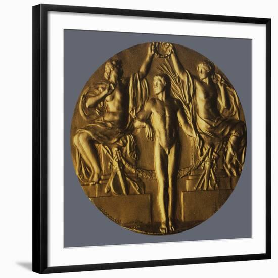 1908 London Olympics Medal-null-Framed Photographic Print