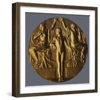 1908 London Olympics Medal-null-Framed Photographic Print