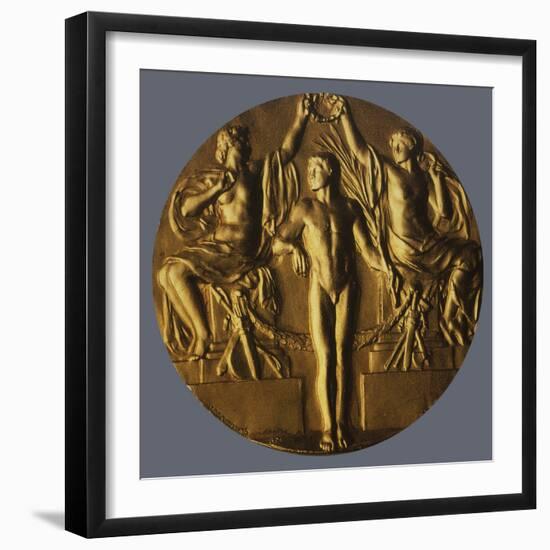 1908 London Olympics Medal-null-Framed Photographic Print