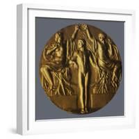 1908 London Olympics Medal-null-Framed Photographic Print