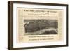 1908, Philadelphia Bird's Eye View, Pennsylvania, United States-null-Framed Giclee Print