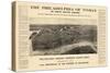 1908, Philadelphia Bird's Eye View, Pennsylvania, United States-null-Stretched Canvas