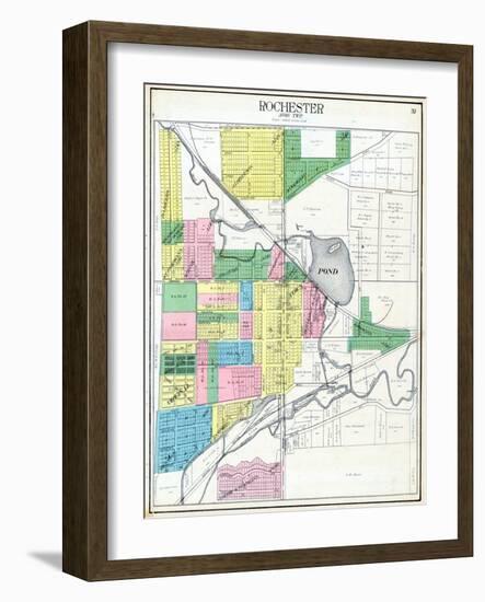 1908, Rochester, Michigan, United States-null-Framed Giclee Print