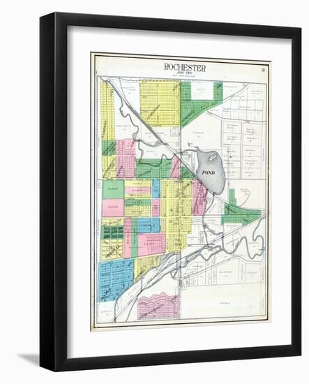 1908, Rochester, Michigan, United States-null-Framed Giclee Print