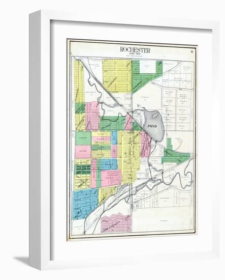 1908, Rochester, Michigan, United States-null-Framed Giclee Print