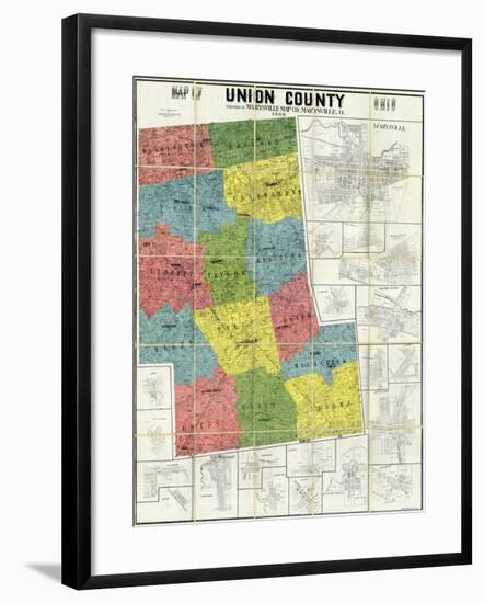 1908, Union County 1908, Ohio, United States-null-Framed Giclee Print