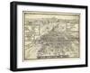 1909, Colorado Springs Bird's Eye View, Colorado, United States-null-Framed Giclee Print