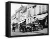 1909 Daimler and 1908 Rolls-Royce Silver Rogue, France, October 1908-null-Framed Stretched Canvas