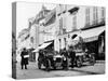 1909 Daimler and 1908 Rolls-Royce Silver Rogue, France, October 1908-null-Stretched Canvas