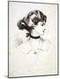 1909 Drawing by Charles Dana Gibson, "A Daughter of the South," Shows a Classic Gibson Girl-null-Mounted Photo