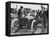 1909 Lancia Beta, Wl Stewart at the Wheel, C1909-C1920-null-Framed Stretched Canvas