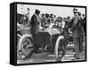 1909 Lancia Beta, Wl Stewart at the Wheel, C1909-C1920-null-Framed Stretched Canvas